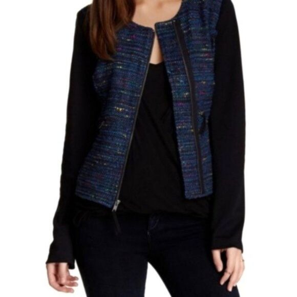 Ella Moss Tweed Jacket size M - Picture 1 of 7